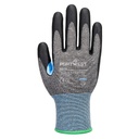 A644 CS Cut D15 Nitrile Foam Coated Gloves, Cut (D), 100°C 