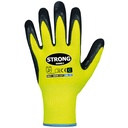 NEON CUT Cut Resistant Micro Nitrile Foam Sandy Glove, Cut (C)