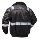 KIRKENES Winter Two-Tone Pilot 4-in1 jacket, Reflective tapes