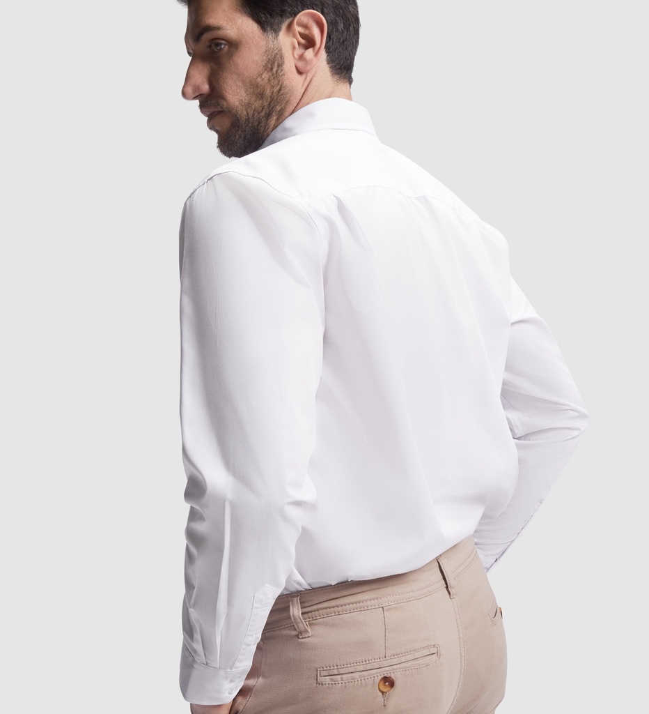 CM5504 AIFOS L/S Shirts, 65 % polyester / 35% poplin cotton, 130 gsm