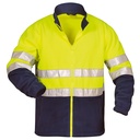ALF/UDO Hi-Vis Two-Tone 3-in-1 Waterproof Winter Parka Jacket