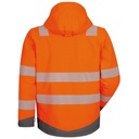 ANDOMAR/HADEMAR Hi-Vis 2-in-1 Padded Waterproof Breathable Softshell (3L), Segmented tape