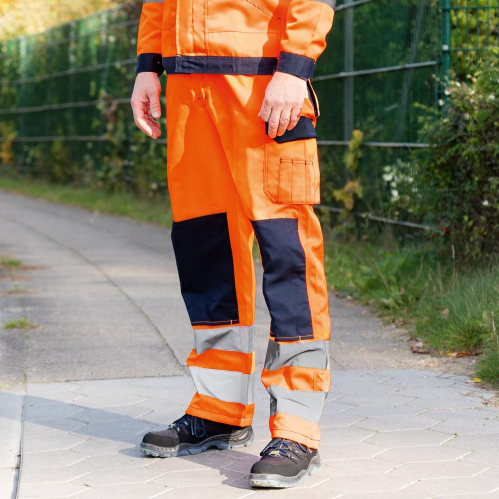 WERDAU/FREITAL Hi-Vis Two-Tone Work Trousers