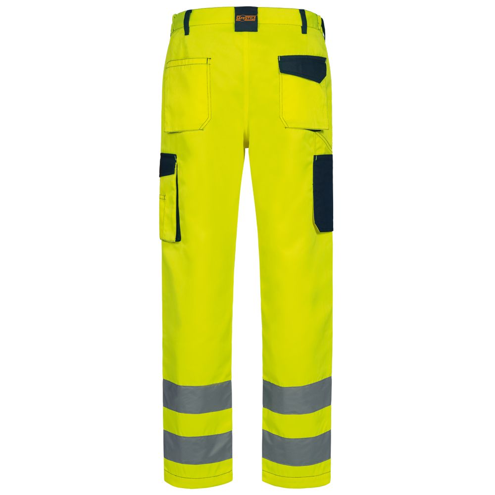 WERDAU/FREITAL Hi-Vis Two-Tone Work Trousers