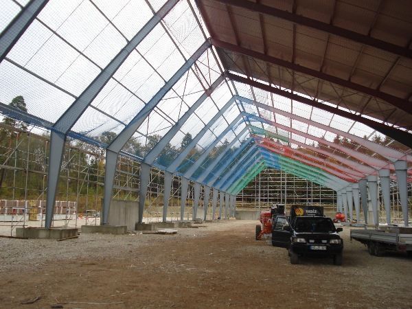 SAFETY Net System S EN 1263-1 - S-Q 5.0mm PP M100 green, 12mx12m = 144m2