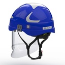 SECRA-1 Electrically insulating helmet with face shield APC 1,  Class E (20 kV AC), Class 0 (1000 V AC/1500 V DC)