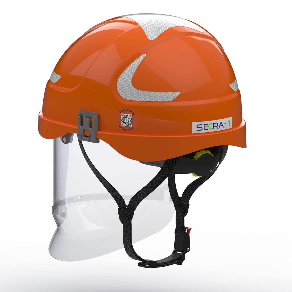 F111 SECRA-1 Helmet integrated face shield APC 1, Class E (20 kV AC ...