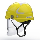 SECRA-1 Electrically insulating helmet with face shield APC 1,  Class E (20 kV AC), Class 0 (1000 V AC/1500 V DC)