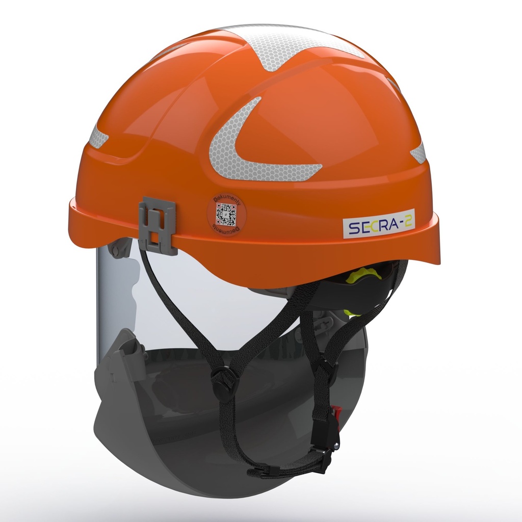 F113 SECRA-2 Helmet integrated face shield APC 2, Class E (20 kV AC ...