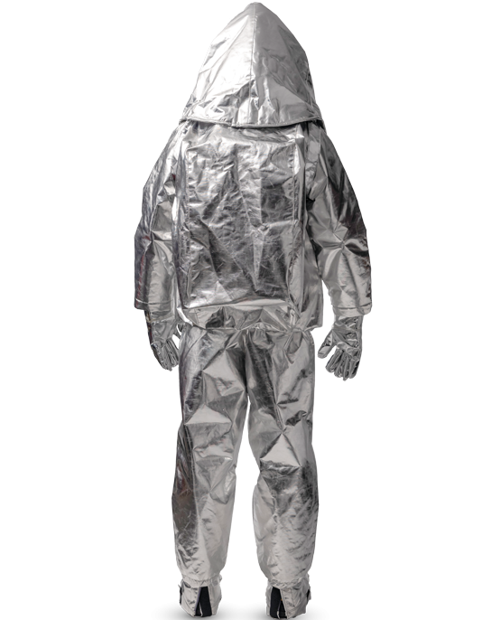 BTS GAFS1000 Aluminized Fire Proximity Suit (Jacket, Trousers, Hood, Gloves, Gaiters)