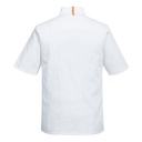 C739 Chef's Mesh Air Pro Asymmetrical Jacket S/S