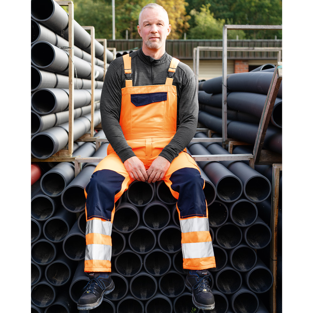 BORNA/BAUTZEN Hi-Vis Bib &amp; Brace