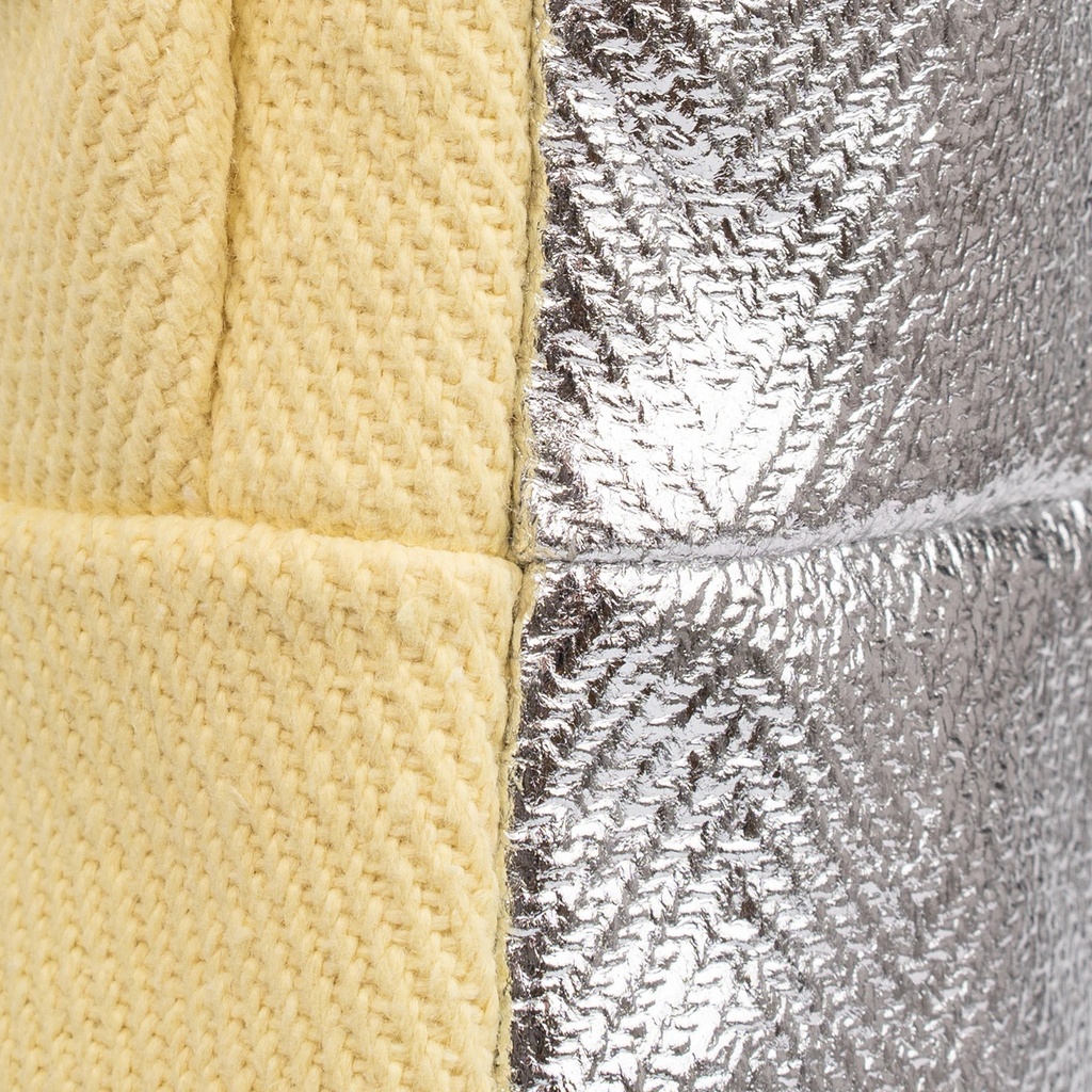 708 Heat Resistant Gloves (Aluminized Over Aramid, Palm: Aramid /carbon ), up to 500°C