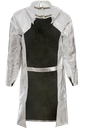 1453-135 HR4 BARA Aluminized Aramid fabric Coat with back Closure, 135cm