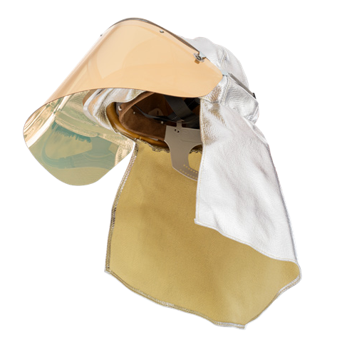 452 HR4 BARA Aluminized Aramid fabric Helmet Cover