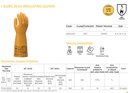 ELSEC 20 Arc Insulating natural rubber gloves class 2/RC (17,000 V), Arc Tested
