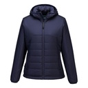S613 Professional Women's Hooded Insulated Baffle Jacket