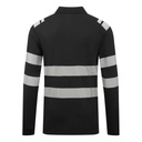 FR733 PW3 Modaflame Knit FR Long Sleeve Polo Shirt