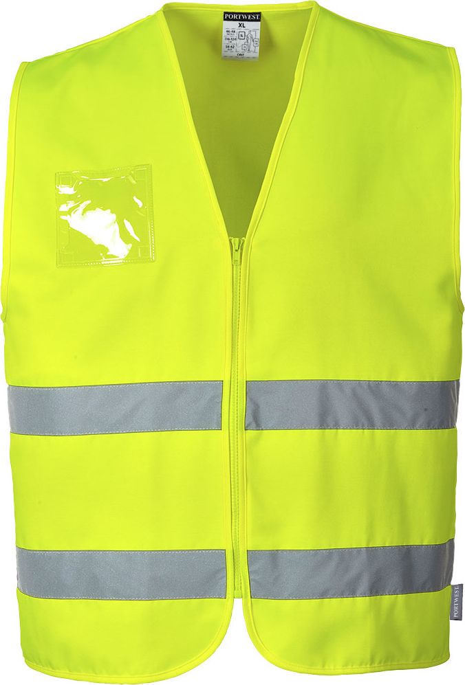 C497 Hi-Vis Polycotton Vest