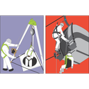 FA 60 104 00 Quadpod (lashing webbings included)