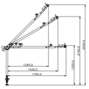 FA 60 106 00 EasySafeWay 2 Pole hoist for confined space entry, retrieval and rescue