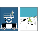 FA8010800 &quot;Comfort&quot; cherry picker and industrial maintenance kit 