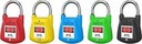 SC02 4.5/27mm Smart IC Card Padlock Steel Shackle