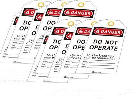 P01 Danger Safety Tags