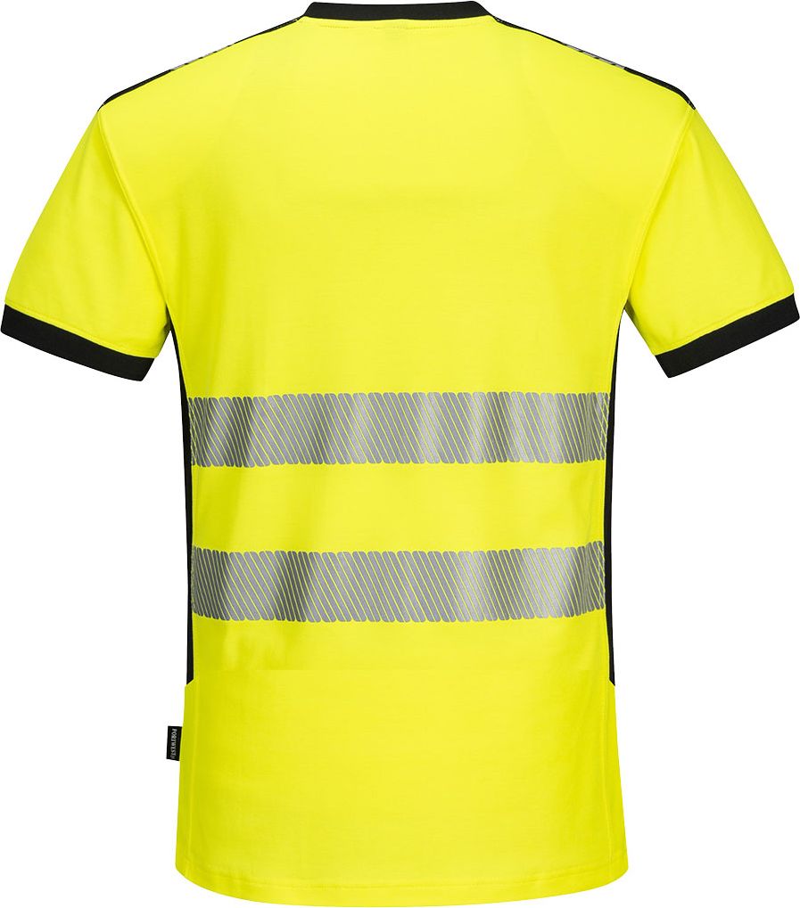 PW310 PW3 Hi-Vis V-Neck T-Shirt