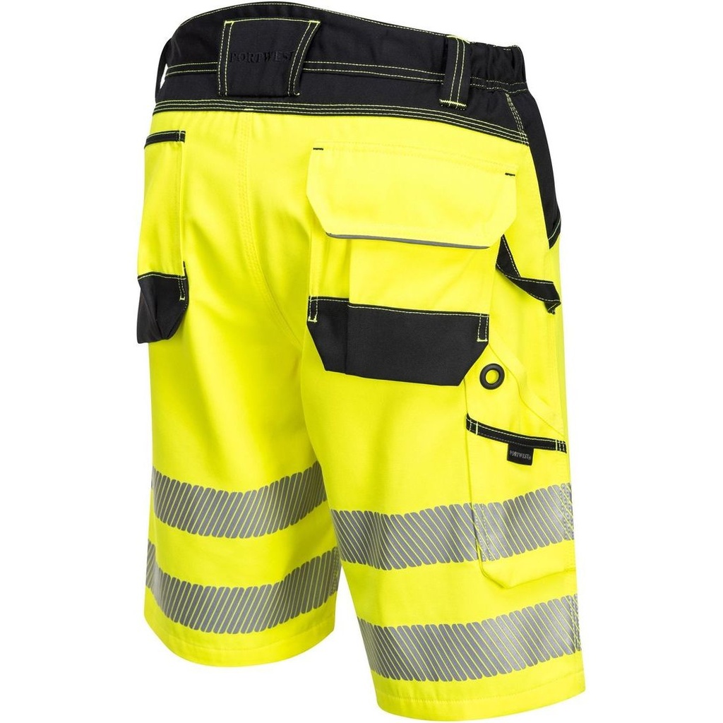 PW348 PW3 Hi-Vis Shorts