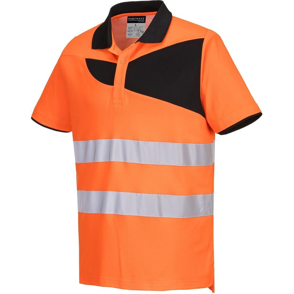 PW212 PW2 Hi-Vis Polo Shirt S/S