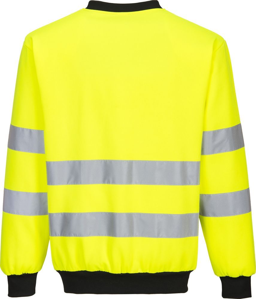 PW277 PW2 Hi-Vis Crew Neck Sweatshirt