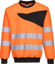 PW277 PW2 Hi-Vis Crew Neck Sweatshirt