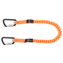 TS 90 001 06 Stretch lanyard with integrated karabiners for connecting tools
