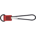 TS 90 001 13 D-rings on webbing with cinching loop (2 pcs)