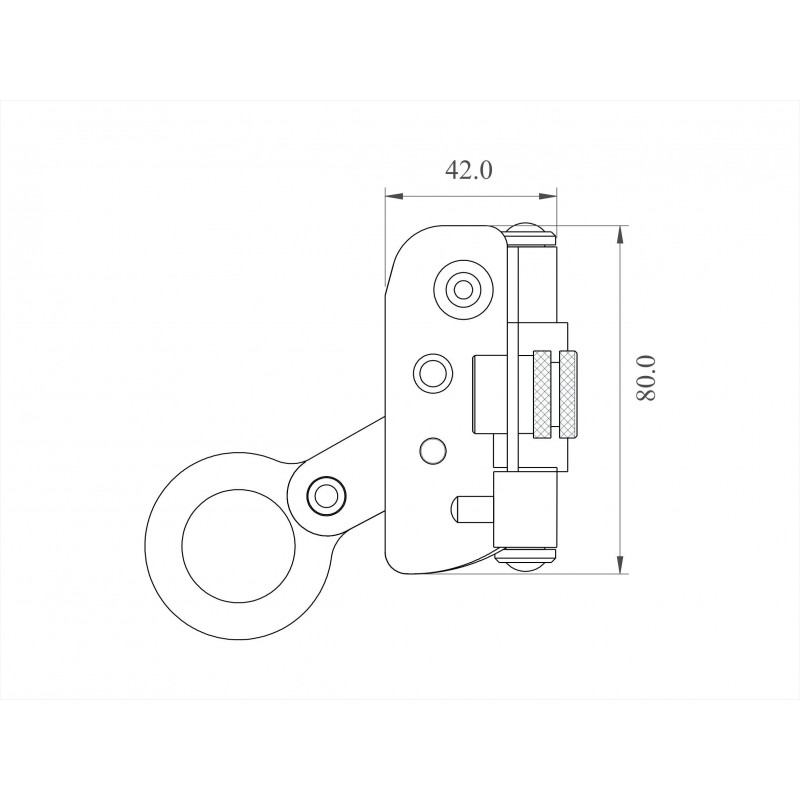 FA 20 104 00 - OLLY Fall Arrester alone to be used on polyester kernmantle rope 12mm