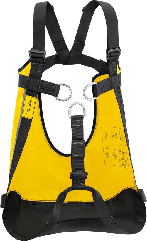 C060AA00 PITAGOR Comfortable evacuation triangle with shoulder straps