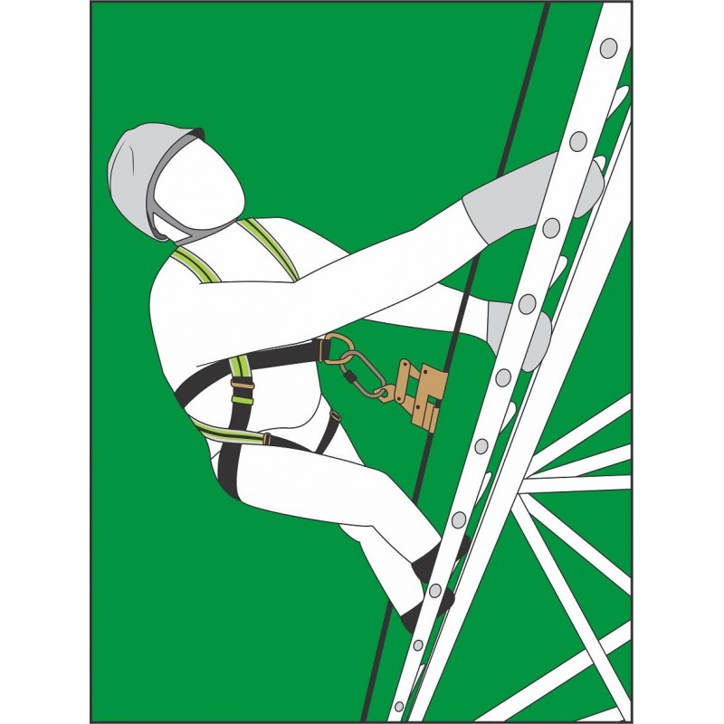 FA 20 209 00 - Top and Bottom mounting brackets on ladder for KS2001, KS6000 & KS7000 