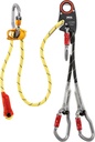 L01 LEZARD Helivac lanyard with securing of the drop-off/recovery phases