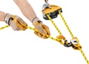 D024AA00 MAESTRO® S Descender with integrated progress-capture pulley for loads up to 250 kg