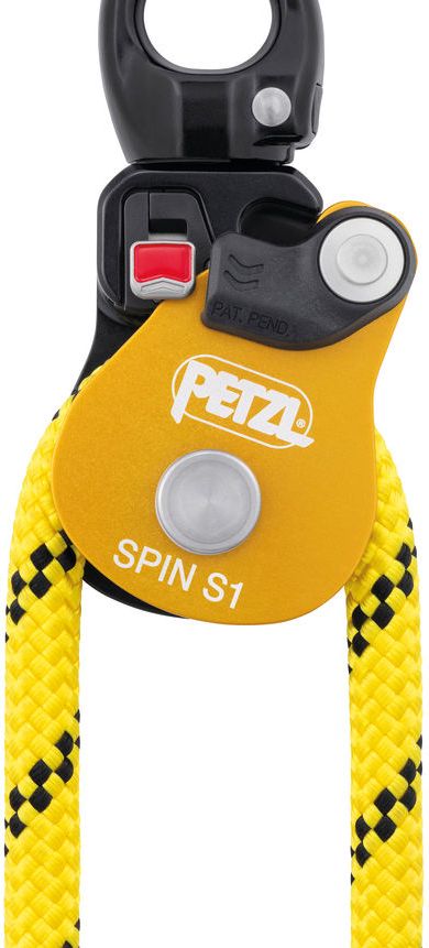 P002AA SPIN S1 Very high efficiency, compact single pulley with swivel