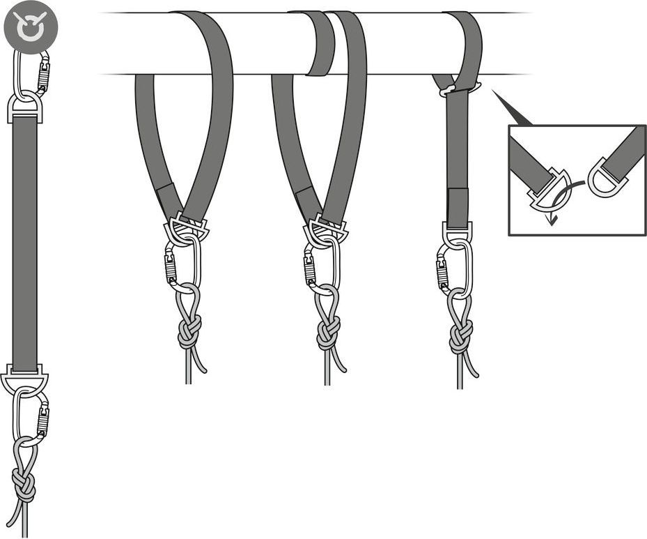 G010AA CONNEXION FIXE Anchor strap