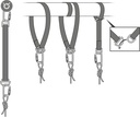 G010AA CONNEXION FIXE Anchor strap
