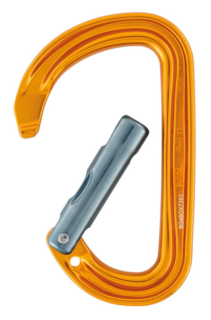 M39A Sm'D WALL carabiner ideal for aid climbing and racking gear