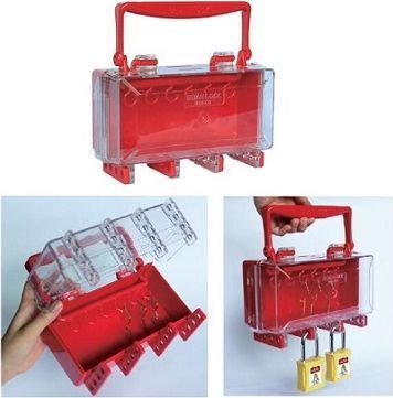 X18 Acrylic Safety Lockout Box