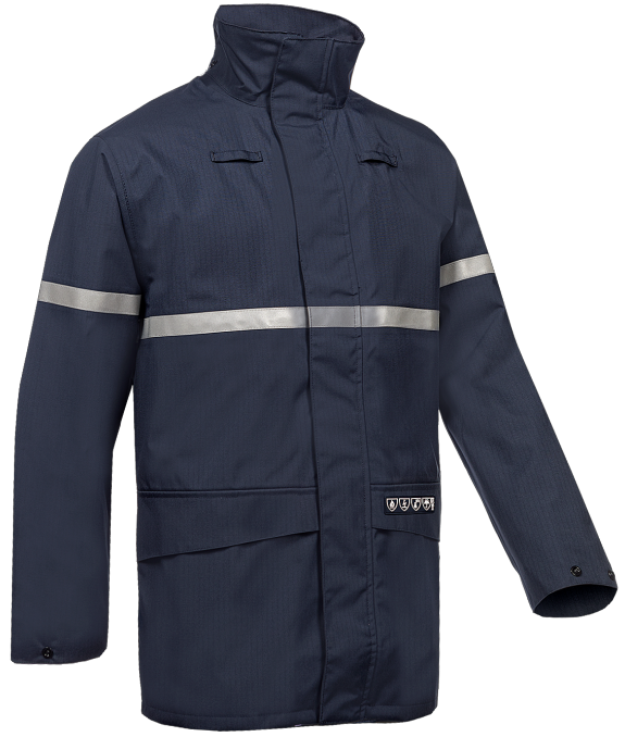 Ridley Flame retardant, anti-static rain jacket