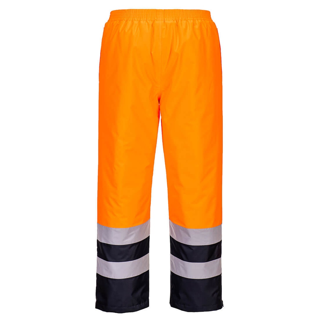 S598 Hi-Vis Winter Contrast Trousers, Lined