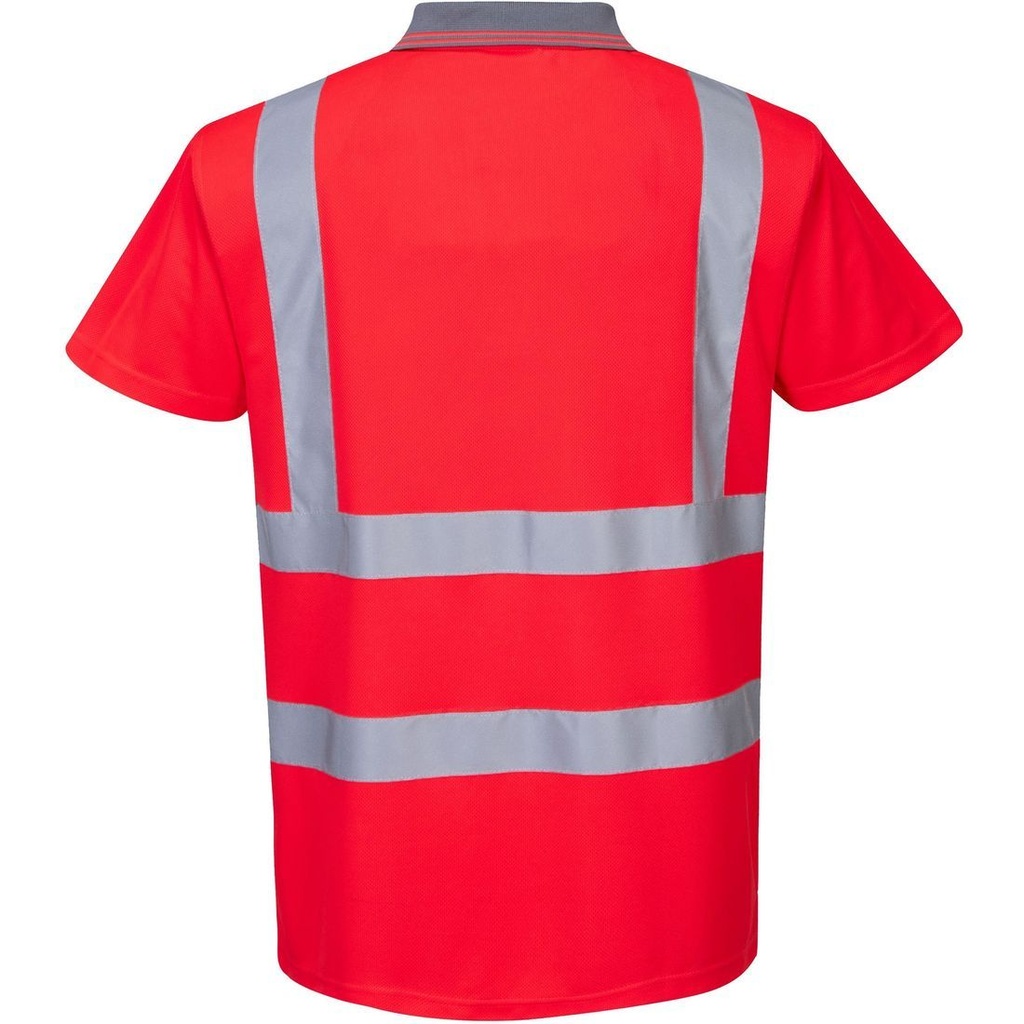 S477 Hi-Vis Polo Shirt S/S