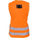 FA 10 303 00 - REFLEX 1 Full body harness with Hight visibility orange work vest and automatic buckles (2)