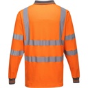 S271 Hi-Vis Cotton Comfort Polo Shirt L/S